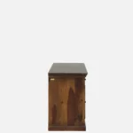 Stand Sheesham Wood Writing Table in Scratch Resistant Provincial Teak Finish - Image 9