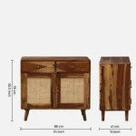 Advik Sheesham Wood Cabinet - Image 3